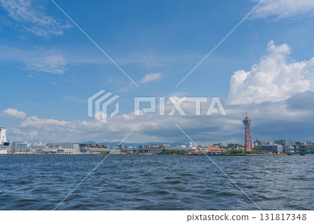 Cityscape from Hakata Bay 131817348