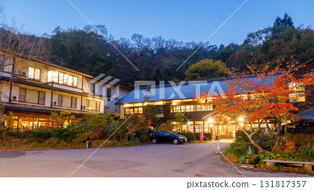 青森縣蔦溫泉風景 青森縣蔦溫泉風景 131817357