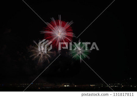Fukuroi Enshu fireworks in Fukuroi City (Shizuoka Prefecture) 131817811