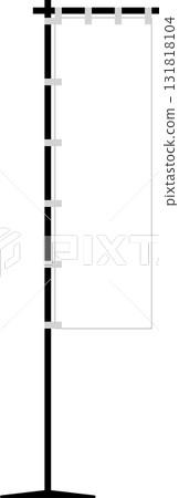 J-flag mockup template rectangle shapes, empty space advertising sign flag. J-flag mockup template rectangle shapes, empty space advertising sign flag. 131818104