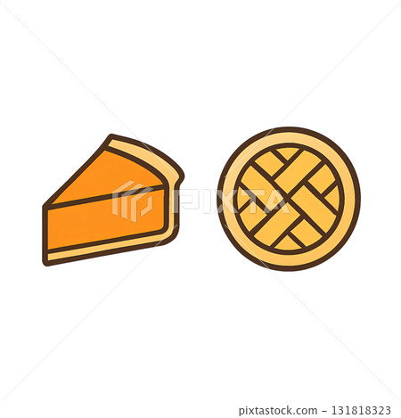 簡單可愛的奶酪插畫 131818323