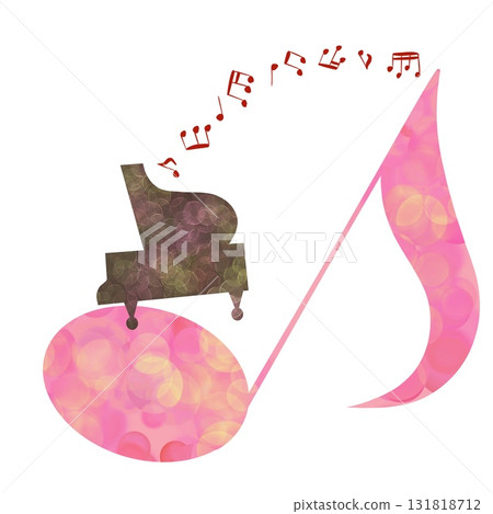 Piano and notes Piano and notes 131818712