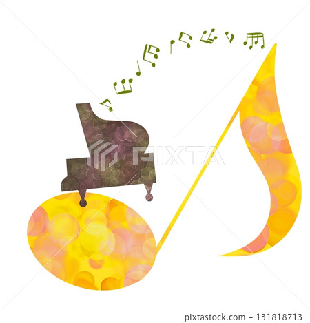 鋼琴和筆記 131818713