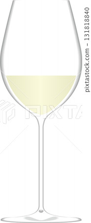 白葡萄酒倒入一杯 白葡萄酒倒入一杯 131818840