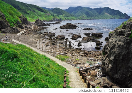 Cape Tappi in summer - Promenade to Takihama Beach Cape Tappi in summer - Promenade to Takihama Beach 131819452