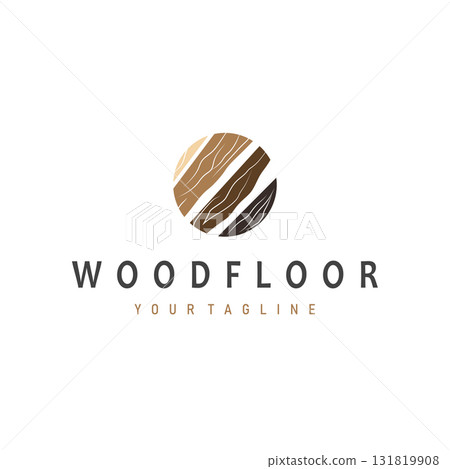 Home decor floor logo with modern aesthetic wood and stone floors and poster template illustration design for brands and symbol Home decor floor logo with modern aesthetic wood and stone floors and poster template illustration design for brands and symbol 131819908
