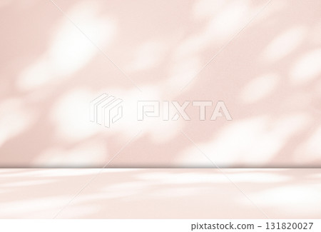 Background Wall Studio Shadow Kitchen Podium Table Product Backdrop Room Orange Beige Pattern Gradient Light Mockup Cosmetic Abstract Cream Color Pastel Texture Scene Summer Loft Scene Template. 131820027