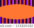 萬聖節彩色粉筆條紋背景 131820182