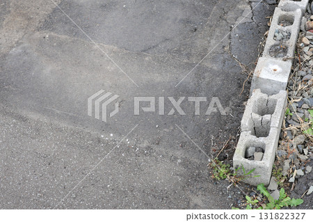 Asphalt, pavement, parking lot, ground, outdoor, grading 131822327