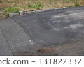 Asphalt, pavement, parking lot, ground, outdoor, grading 131822332