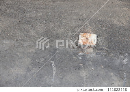 Asphalt, pavement, parking lot, ground, outdoor, grading 131822338