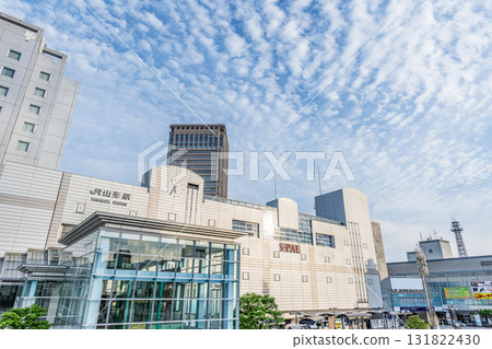 Yamagata City, Yamagata Prefecture, JR Yamagata Station (East Exit) in fine weather 131822430