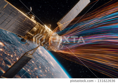 Communication satellite Communication satellite 131822636