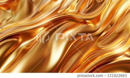 Golden gold background texture 131822663