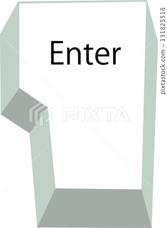 Enter 鍵的圖示 Enter 鍵的圖示 131825518