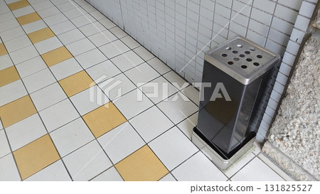 smoking area ashtray 131825527