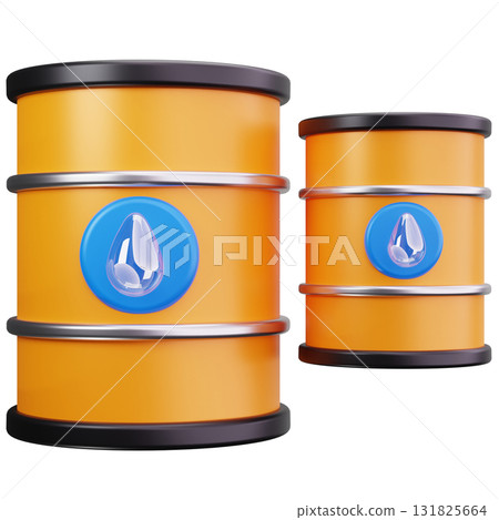 Oil Barrel Storage 131825664