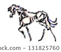 New Year's Card Art Basic 2026 Reiwa 8 Horse Year of the Horse 131825760