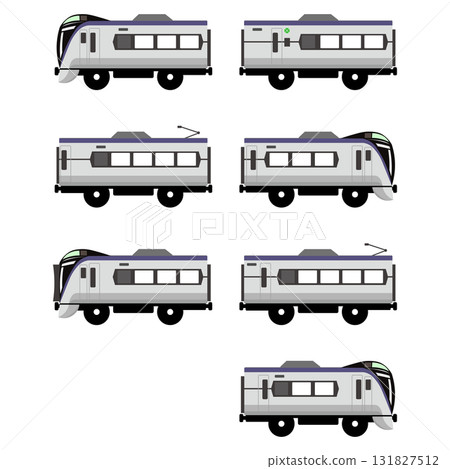 玩具式 E353 系列 7 節車廂火車組(12、9、7、4、3、2 和 1 節車廂) 玩具式 E353 系列 7 節車廂火車組(12、9、7、4、3、2 和 1 節車廂) 131827512