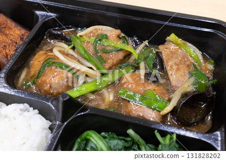 美味的炸香草便當 131828202