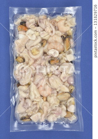 Frozen Mixed Seafood Package Frozen Mixed Seafood Package 131829716