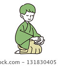 Man tasting tea 131830405
