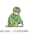 Man making tea 131830406