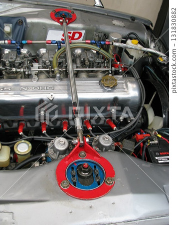 Old car engine Old car engine 131830882