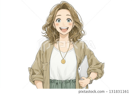 Miyu系列：負責AI影像編輯的年輕女性 131831161