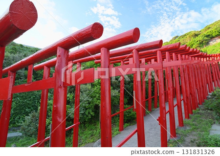 紅色鳥居元乃隅神社 883 131831326
