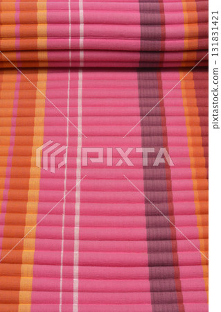 Pink Striped Beach Mat Pink Striped Beach Mat 131831421