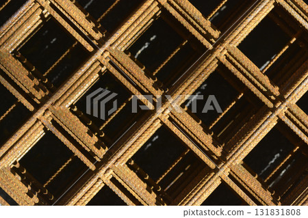 Diamond Rebar Mesh Grid 131831808