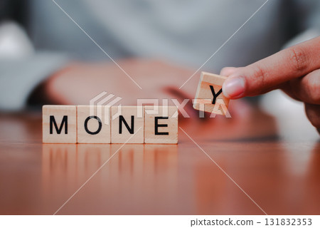 Business strategy insights money management office visual content professional setting close-up financial literacy 131832353
