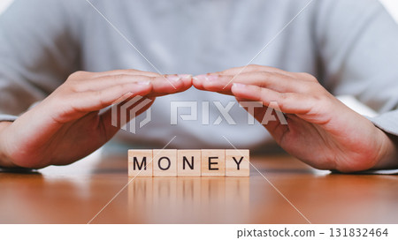 Securing your wealth money protection strategies home office visual guide professional setting close-up financial literacy 131832464