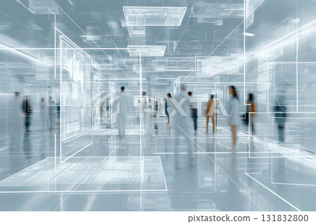 Image of the smart office of the future Image of the smart office of the future 131832800