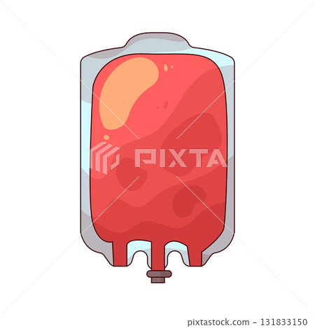 illustration of Blood Bag 131833150