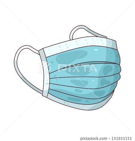 illustration of Surgical Mask illustration of Surgical Mask 131833151