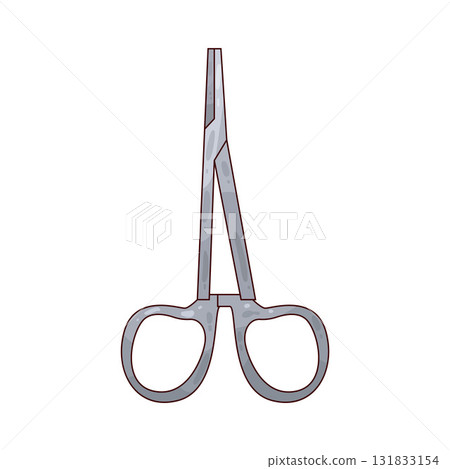 illustration of Medical Scissors illustration of Medical Scissors 131833154