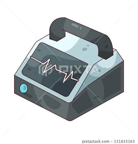 illustration of Heart Monitor 131833163