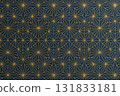 Japanese pattern background indigo x wh 131833181