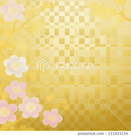 Gold-based background material 131833234