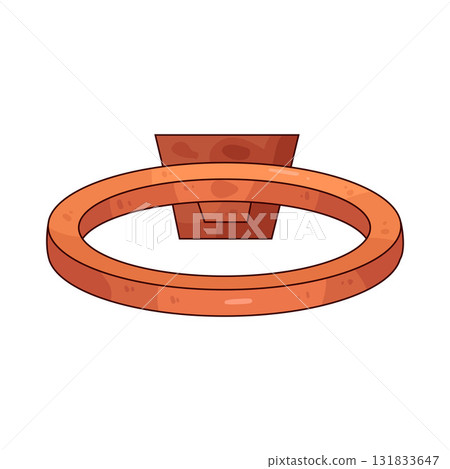 illustration of basketball rim 131833647