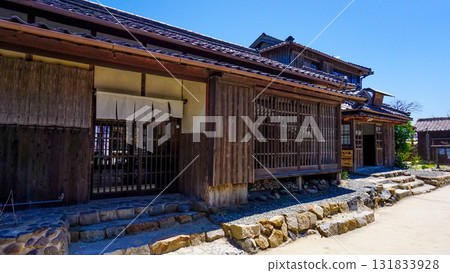 Scenery of an old Japanese fishing village Scenery of an old Japanese fishing village 131833928