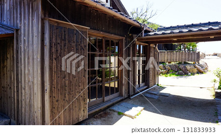 Scenery of an old Japanese fishing village Scenery of an old Japanese fishing village 131833933