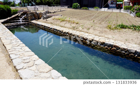 Scenery of an old Japanese fishing village 131833936