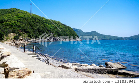 Scenery of an old Japanese fishing village Scenery of an old Japanese fishing village 131833941