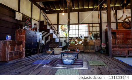 Scenery of an old Japanese fishing village Scenery of an old Japanese fishing village 131833944