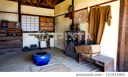 Scenery of an old Japanese fishing village Scenery of an old Japanese fishing village 131833965