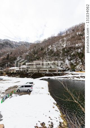 Yubara Onsen town dressed in winter clothes Yubara Onsen town dressed in winter clothes 131834062