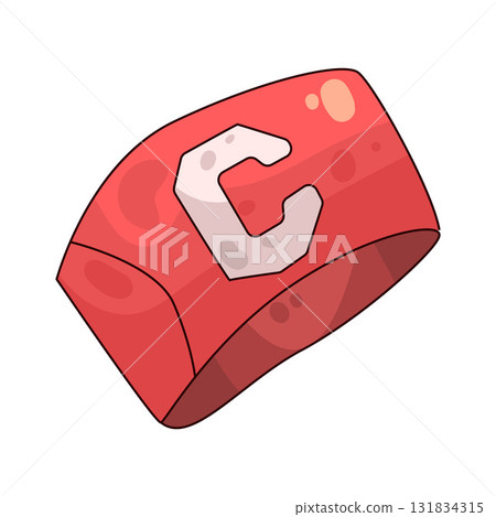 illustration of Captain Armband illustration of Captain Armband 131834315